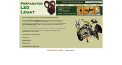 Desktop Screenshot of praeparator-legat.com